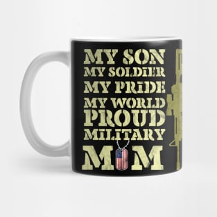 Proud Military Mom Gift Mug